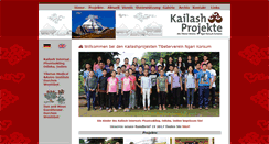 Desktop Screenshot of kailashprojekte.ch